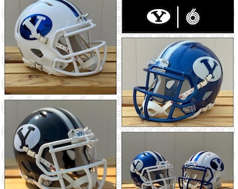 byu toddler football helmet age 3 BYU Cougars Mini Football Helmet