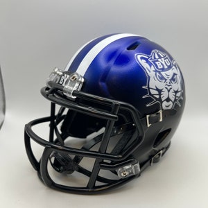 Blackout BYU Mini Football Helmet