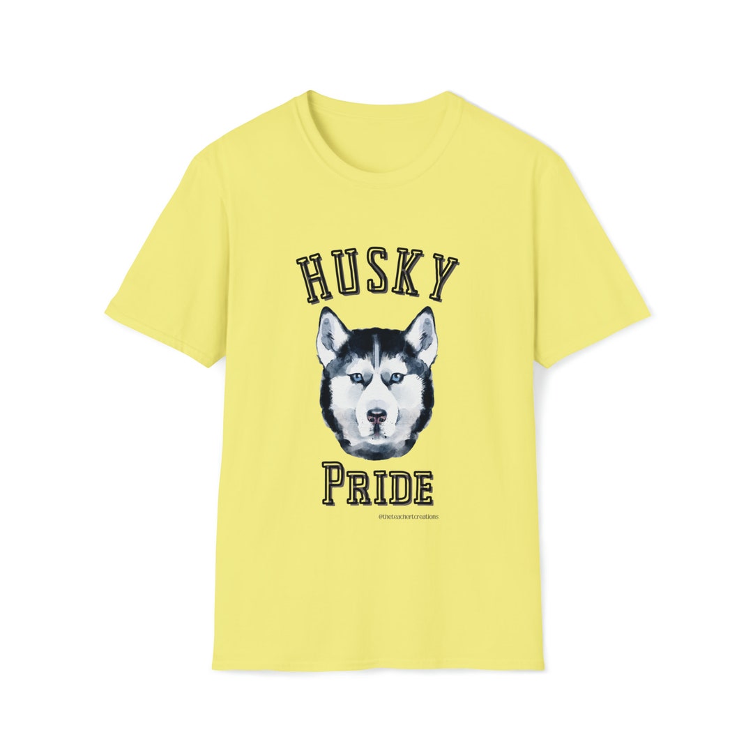 Husky Pride Unisex Softstyle T-shirt - Etsy
