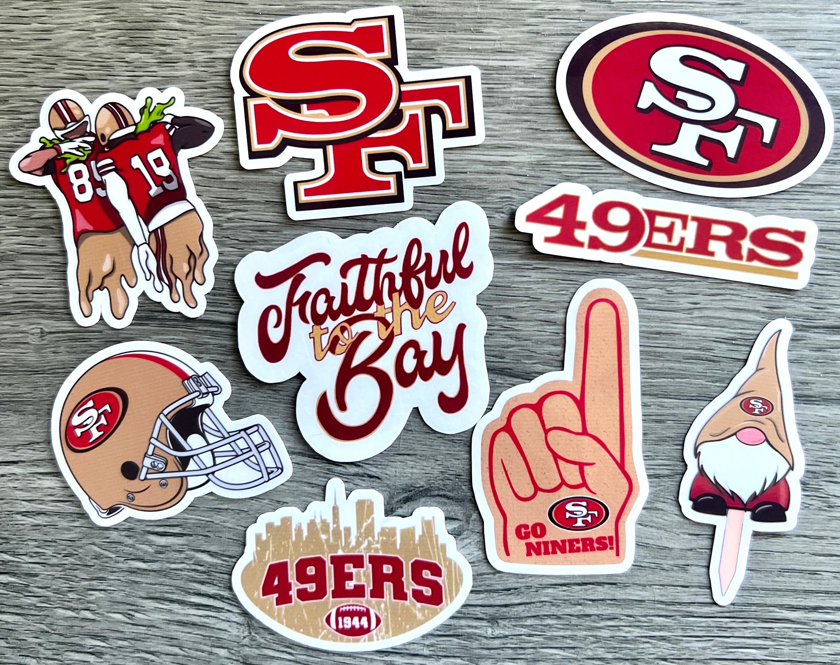 San Francisco 49ers Car Seat Cover Personalized Nonslip Auto Seat Protector  2Pcs