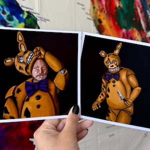 Spring Bonnie / William Afton Art Print