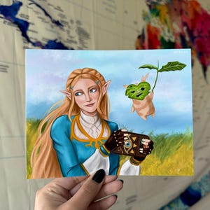 Zelda Art Print