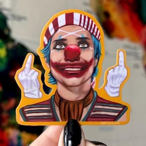 Buggy the Clown Sticker