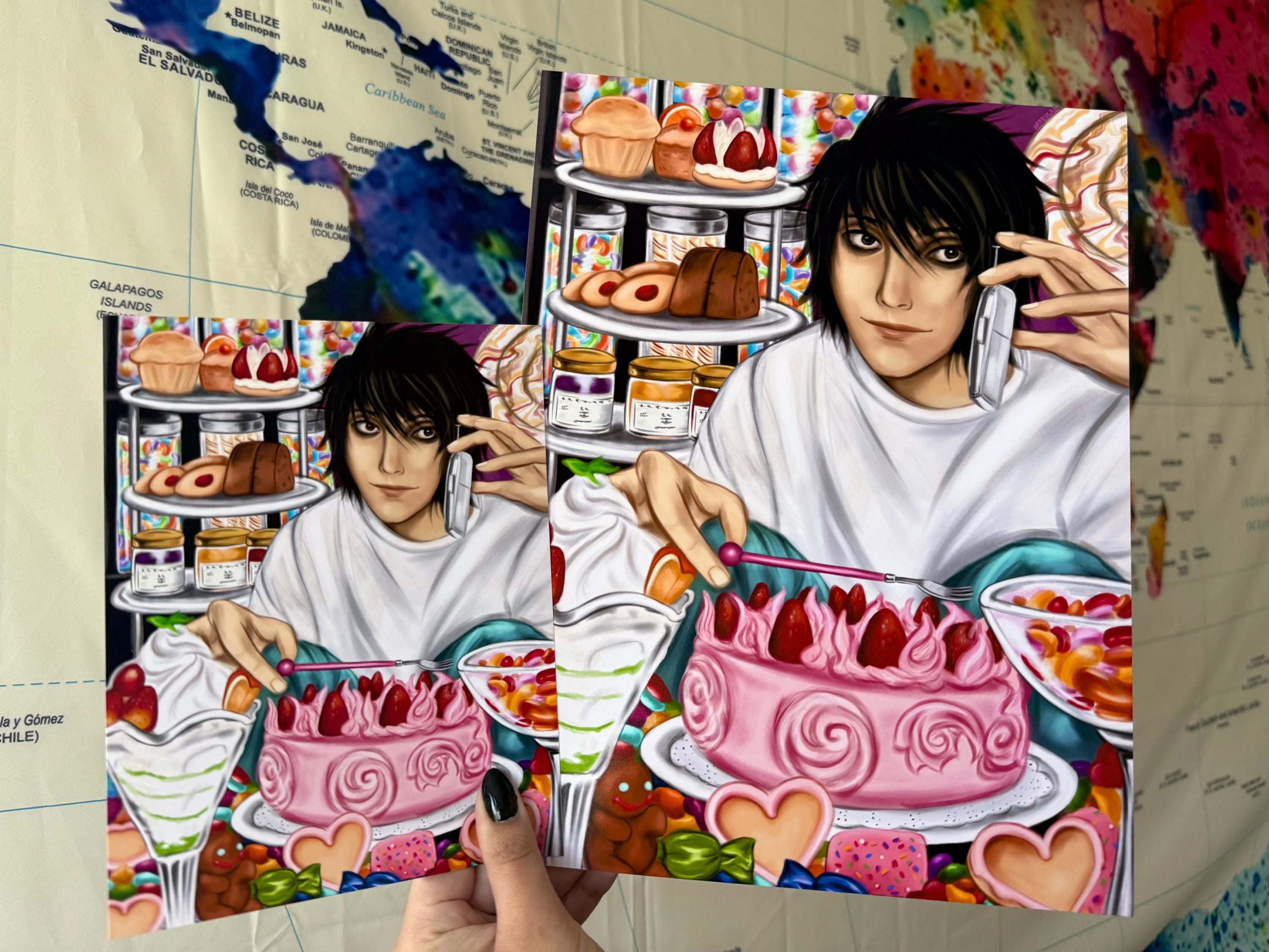 Death Note L Poster - Etsy