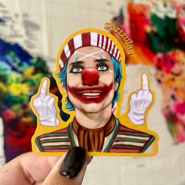 Buggy the Clown Sticker