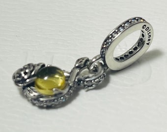 Charm Pandora con diseño de la Bella de Disney y rosa amarilla para colgante y pulsera Oferta de primavera