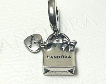 Pandora Sterling Silver Shopping Bag Charm End of Season Clearance
