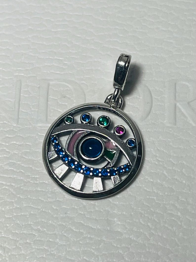 Pandora ME the Eye Medallion Silver Mixed Color Magic Eyes Christmas - Etsy