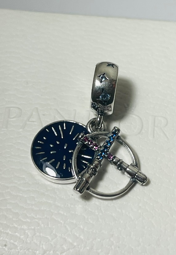 Pandora Star Wars Lightsaber Dangle Charm May the Force Be With