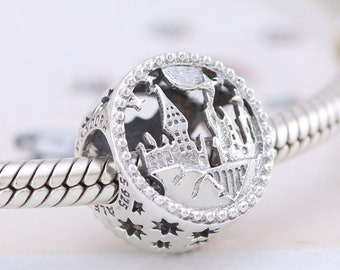 Pandora Harry Magic Hogwarts School Charm S925 Castillo Especial Halloween