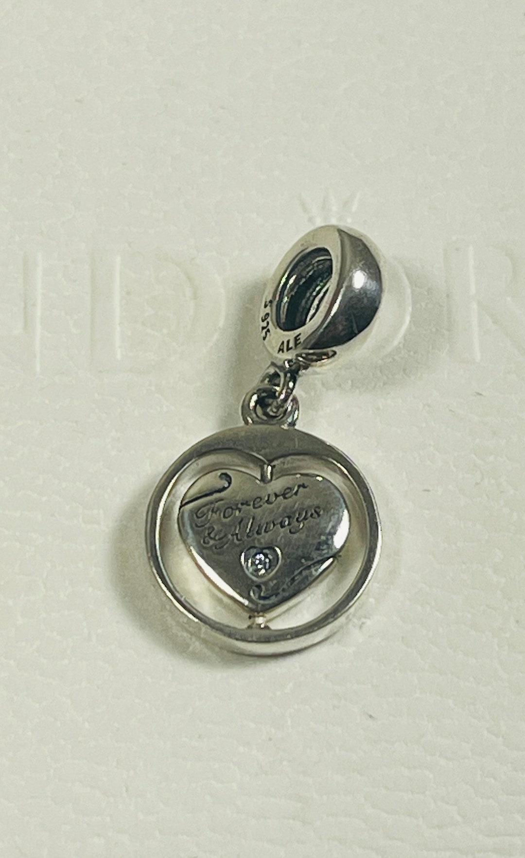 Soulmate Spinning Sterling Silver Pandora Charm, Valentine's Day Gift ...