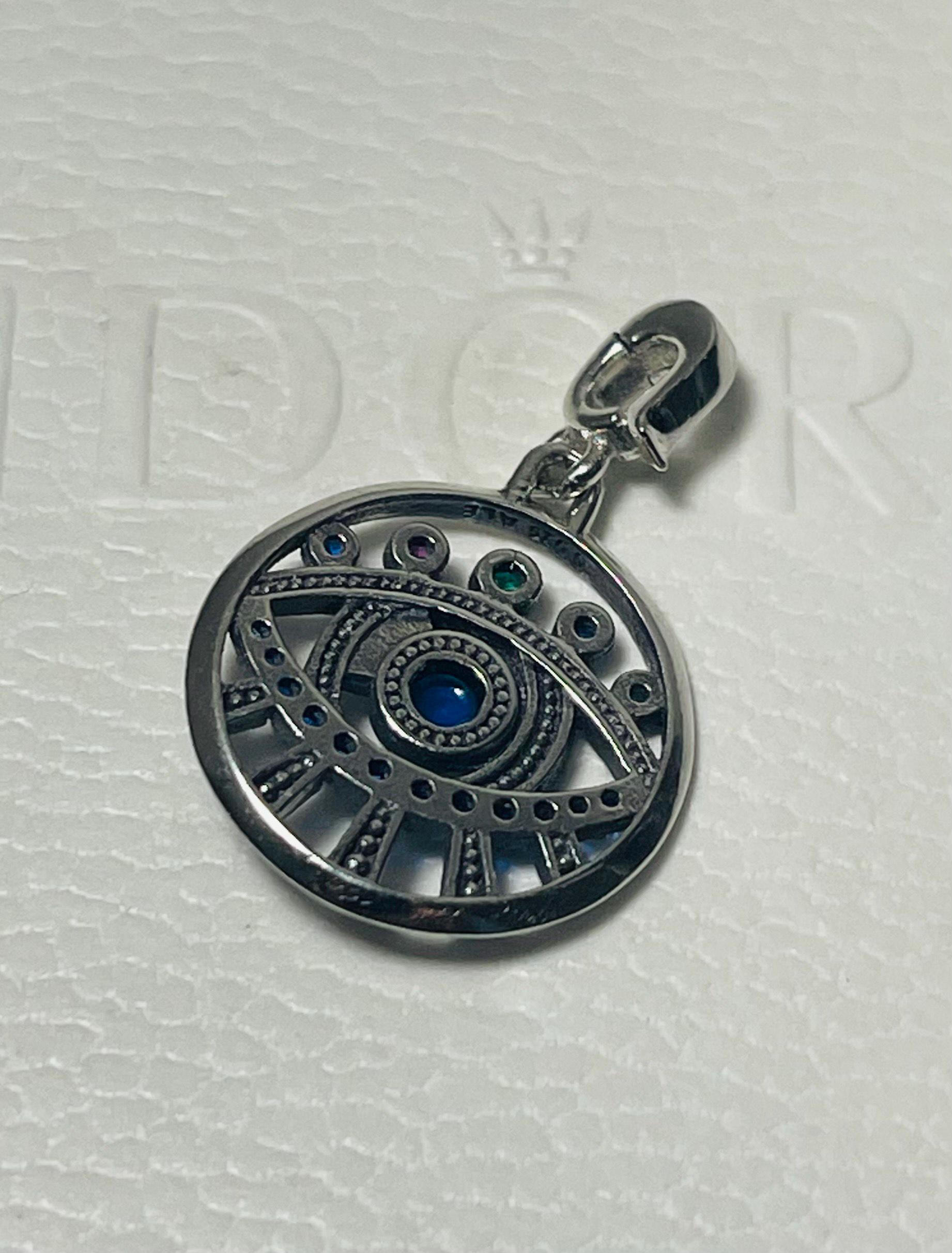 Pandora ME the Eye Medallion Silver Mixed Color Magic Eyes Christmas - Etsy