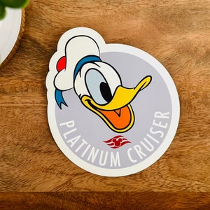 Platinum Cruiser Magnet | DCL Cruise Magnet | Passholder Inspired Design