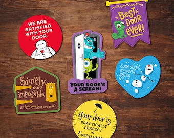 Love Your Door Magnet Set | Mix & Match Disney-Inspired Quotes