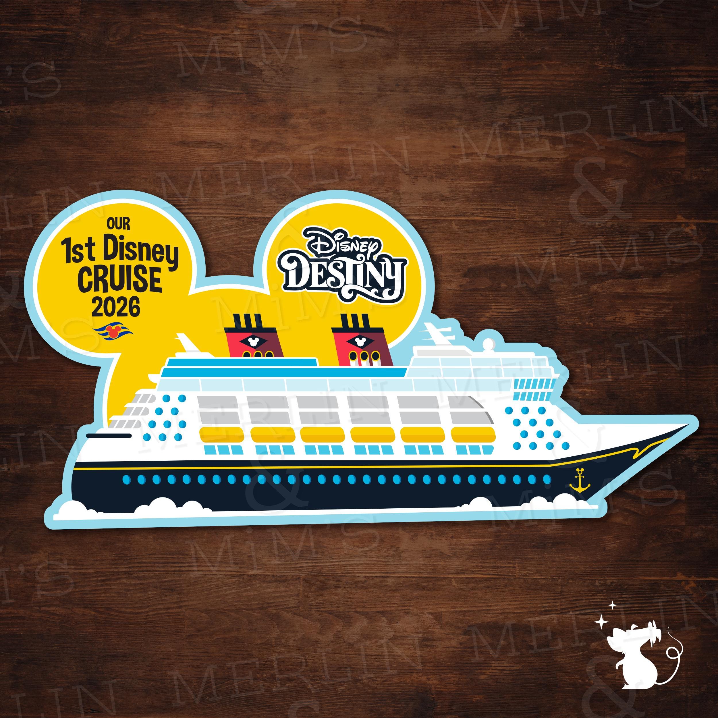 ディズニークルーズ船マグネット第1弾 | DCL - Etsy 日本