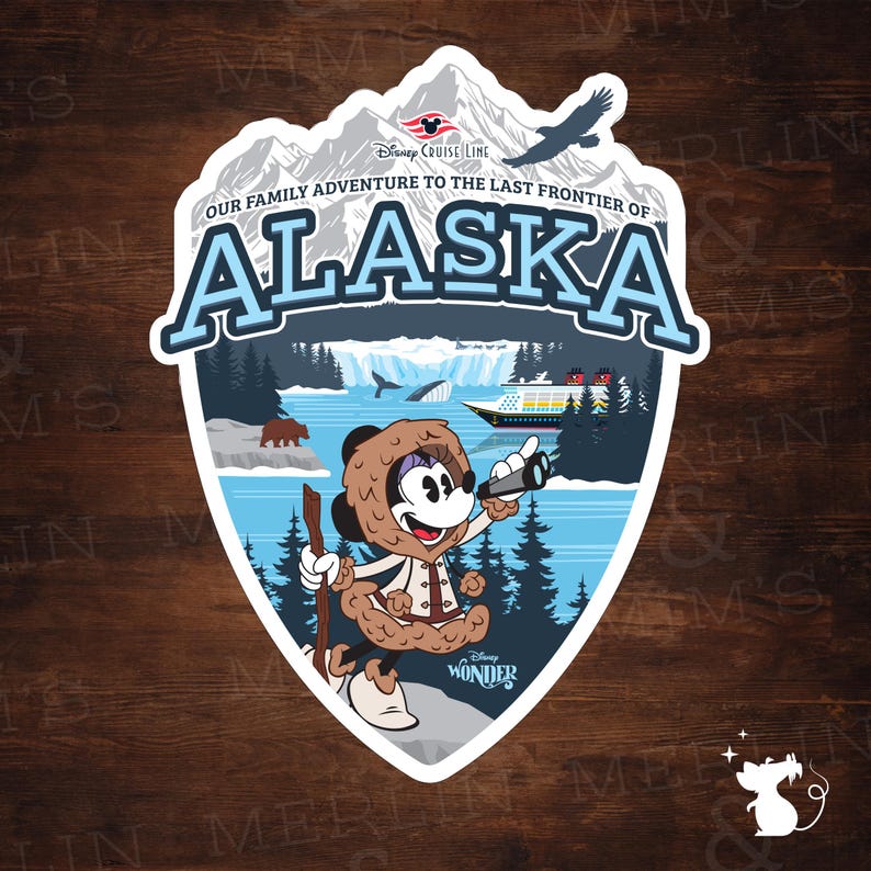 Alaska Minnie Magnet - Generic - Etsy