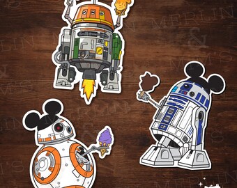 Star Wars Astromech Droid Trio Magnets | Disney Cruise