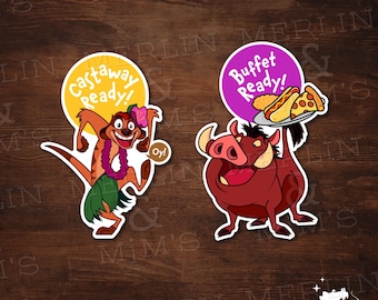 Timon and Pumbaa Magnets | The Lion King | DCL