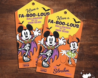 Halloween on the High Seas Gift Tag | Digital Download