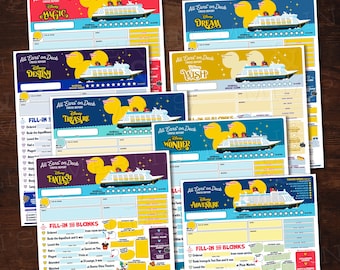 All Disney Ship |  All "Ears" on Deck Report | Printable Cruise Report | Disney Cruise Checklist | Cruise Memory Page