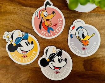 Cruiser Magnets (set of 4) | DCL | Passholder Inspired Design