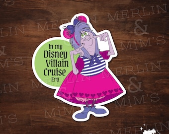 Madam Mim "In my Disney Villain Cruise Era" Magnet