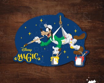 Magic Stern | Goofy Magnet | DCL