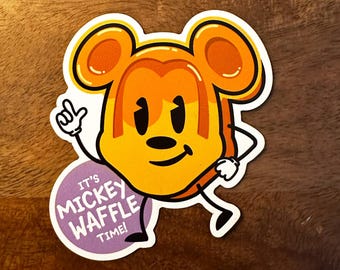 Mickey Waffle Magnet  | Cruise Fish Extender Gifts / Pixie Dust Gifts