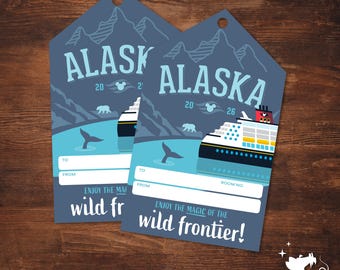 Alaska Cruise - Magic | Cruise Fish Extender / Pixie Dust Gift Tag | Digital Download