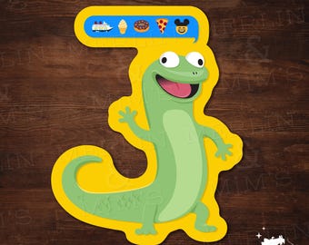 Tom Lizard Emojis Disney Cruise Magnet | Pixar | Hoppers
