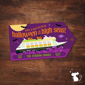 Halloween on the High Seas Gift Tag | Digital Download