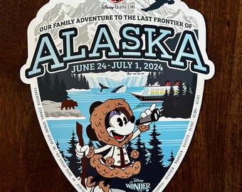 Custom Alaska Cruise Magnet | Disney Design, Family Adventure