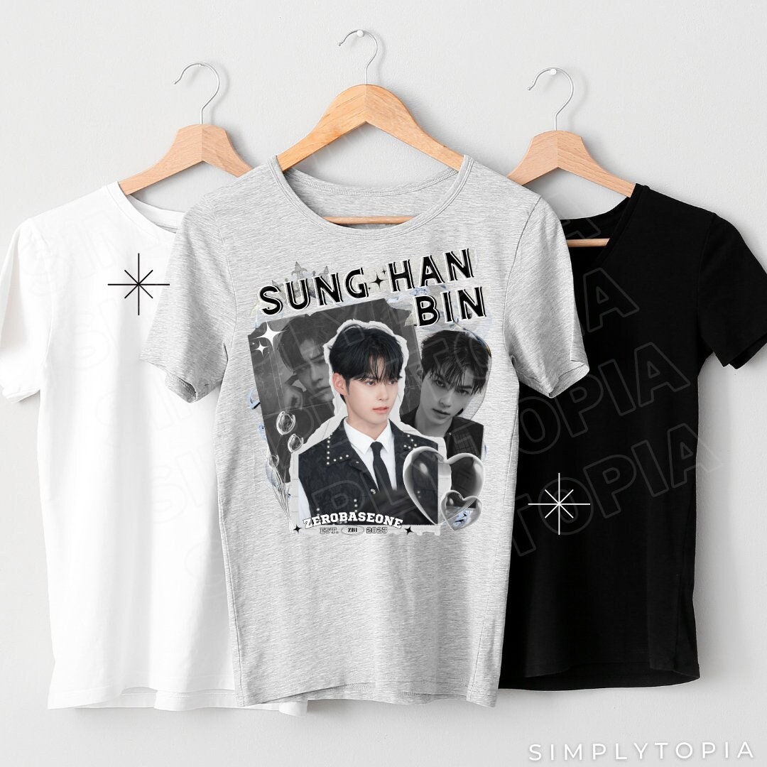 Damm Ikon Group Bi Jin Hanbin Airport Street Photo Clothes Same Short  Sleeve T-shirt Loose Trend Student Men's And Women's Bottoms(White T-shirt,  L): Buy Online at Best Price in UAE 