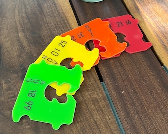Occlupanid Bread Clip Coasters Customizable