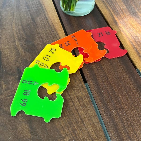 Occlupanid Bread Clip Coasters Customizable