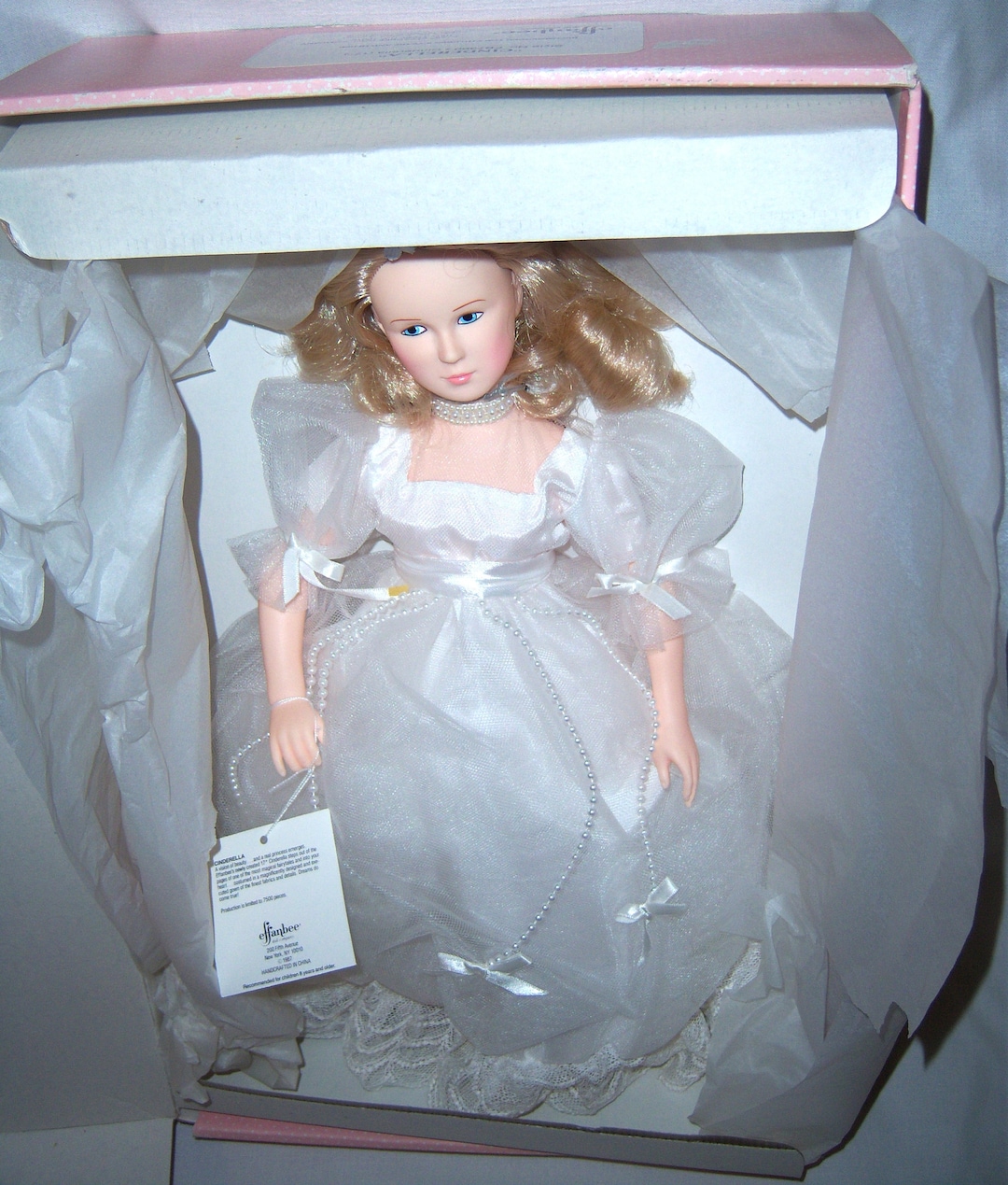 1987 Effanbee 17 Cinderella Doll NRFB FB7360 Rare New Etsy
