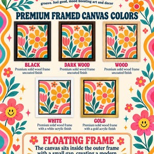 a poster with flowers and flowers on it