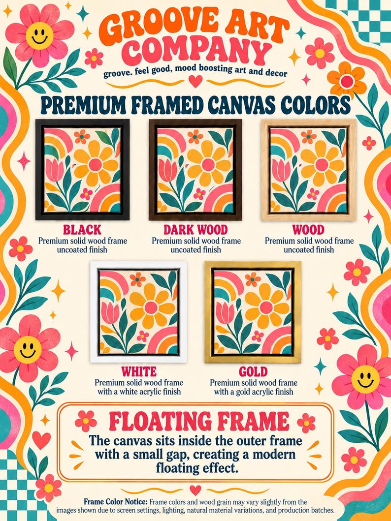 a poster with flowers and flowers on it