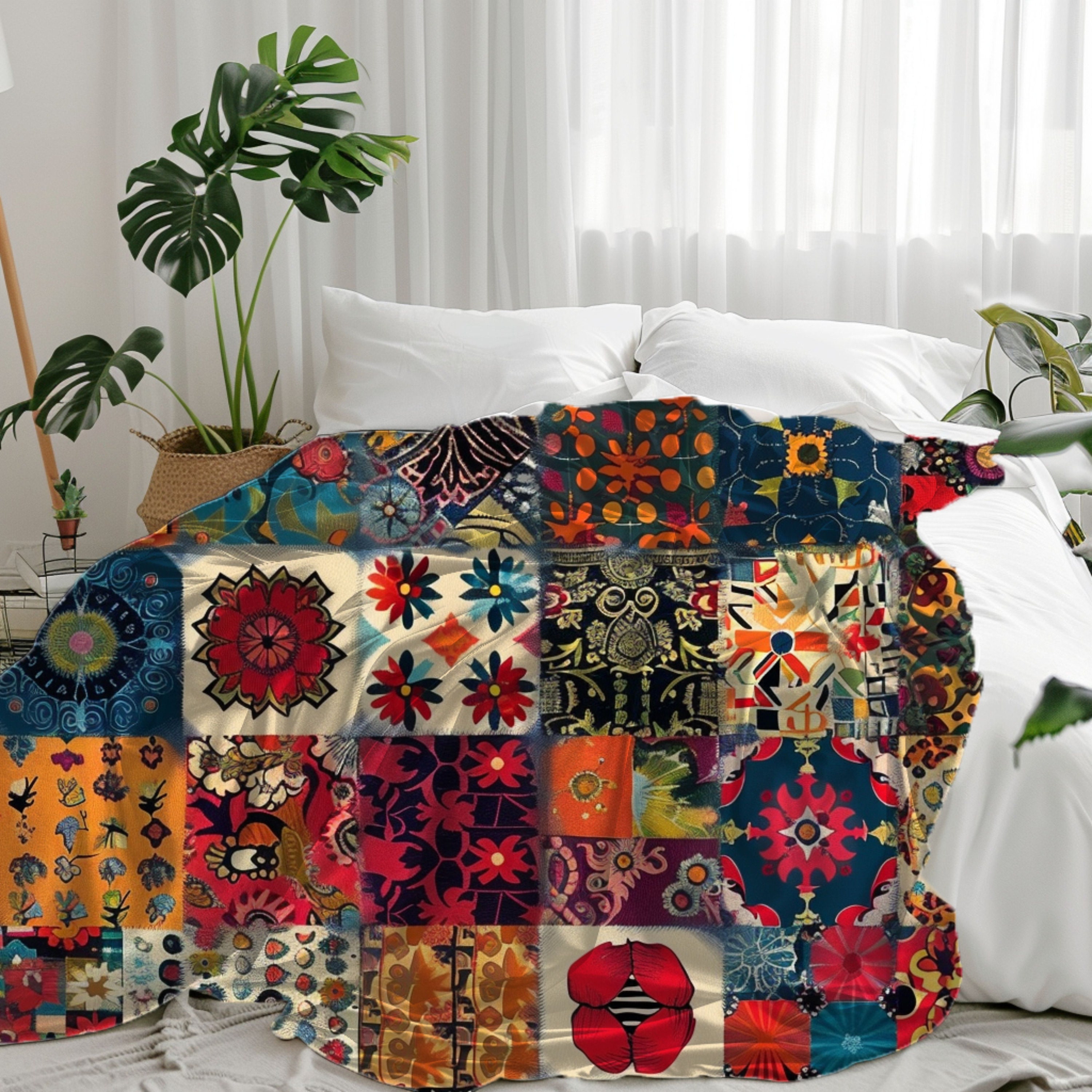 Hippie Home Blanket Etsy