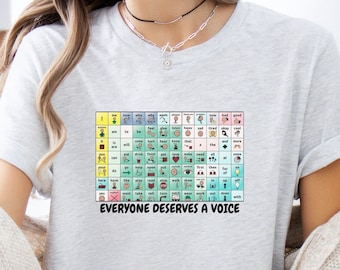 Jeder verdient ein Stimme-T-Shirt: AAC Inlusion Tee