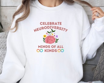 Neurovielfalt Minds Sweatshirt: Fürsprecher Autismus Geschenk