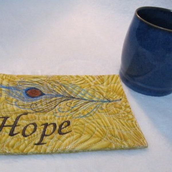 Mug Rug - Hope