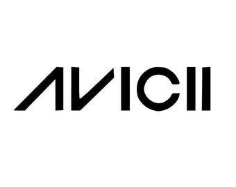 CALCOMANÍA AVICII: varios colores y tamaños, incluso brillan en la oscuridad: para autos, computadoras portátiles, teléfonos, ventanas, espejos, tazas, vasos