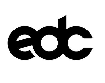 Calcomanía EDC FESTIVAL: varios colores y tamaños, incluso que brilla en la oscuridad: para autos, computadoras portátiles, teléfonos, ventanas, espejos, tazas, vasos
