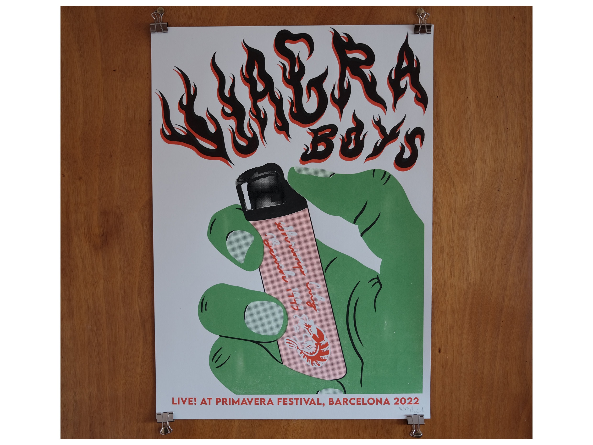 Viagra Boys LTD Edition Screen Print Gig Poster - Etsy