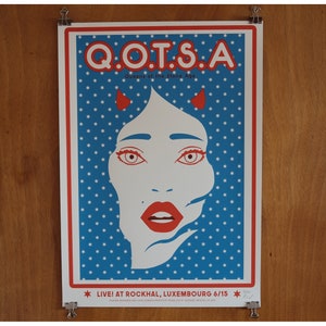 Queens of the Stone Age LTD Edition Screen Print Gig Poster