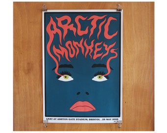 Arctic Monkeys LTD Edition Screen Print Gig Poster