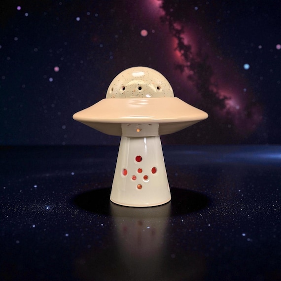 UFO Tea Light Wax Warmer, Handmade in Ohio