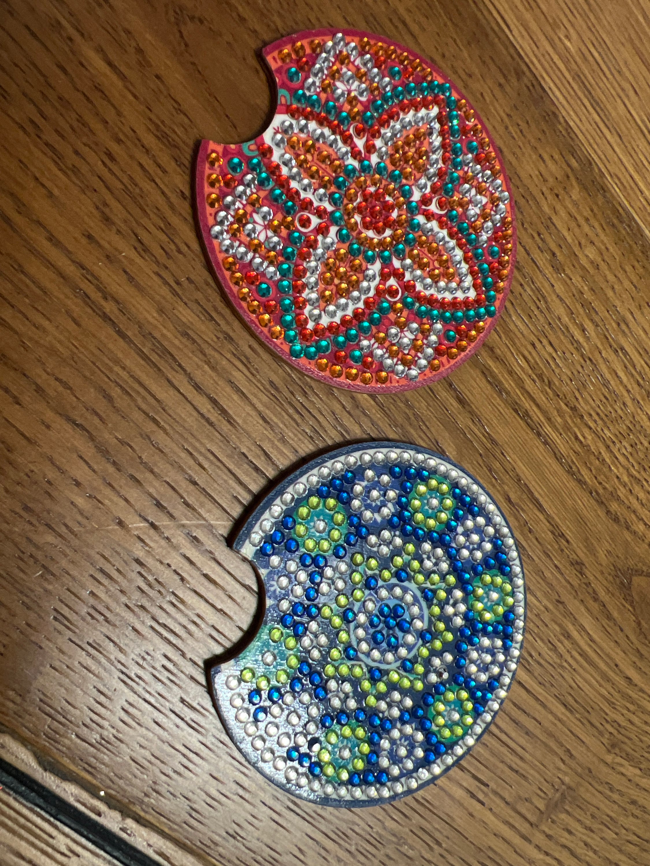 QUITEDEW 10 Pack Fruit Diamond Painting Coasters Kits,DIY Diamond Art  Coasters with Holder,Diamond Dot Art Coasters for Adult Beginner