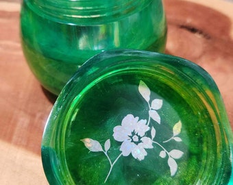 Emerald Stash Jar